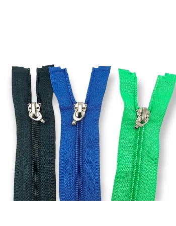 16 cm #5 6,30" Nylon Coil Jacket Zipper Close End ZPS0016T10