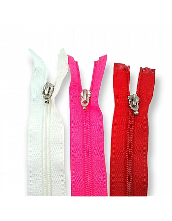 16 cm #5 6,30" Nylon Coil Jacket Zipper Close End ZPS0016T10