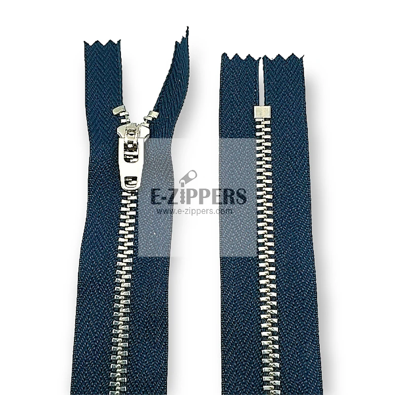 18 cm Kot Pantolon Fermuar Lacivert #4.5 Metal Fermuar ZPM0001PNT 18 cm Kot Pantolon Fermuar Lacivert #4.5 Metal Fermuar ZPM0001PNT