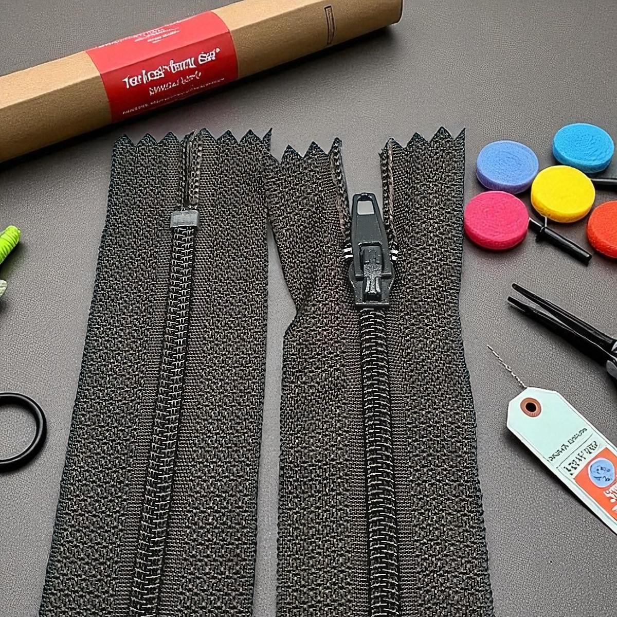 Pantolon Fermuarı Tip 5 18 cm  Naylon  – Kapalı Uçlu ZPHSN0018T5