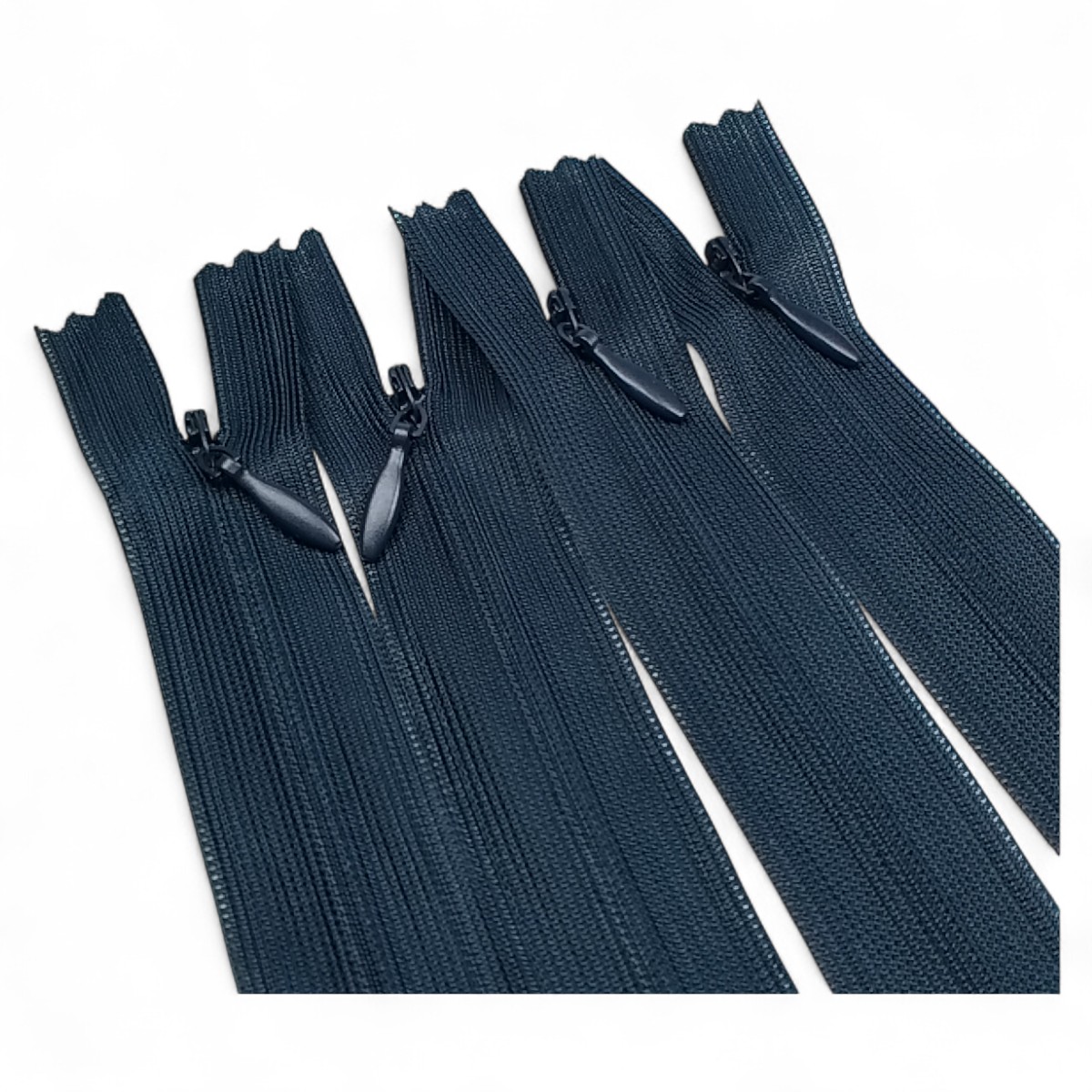 Gizli Fermuar 22 cm Tül Elbise ve Etek Fermuarı ZPHSN0022TUL