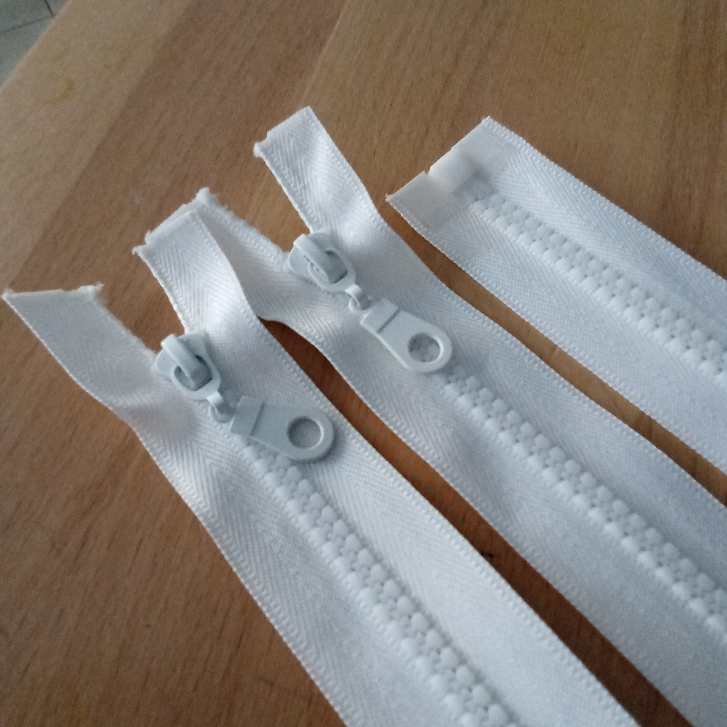 28 cm Kalın Dişli Kemik Fermuar T6 Açık Uçlu - Separe  ZPHSN0028T6