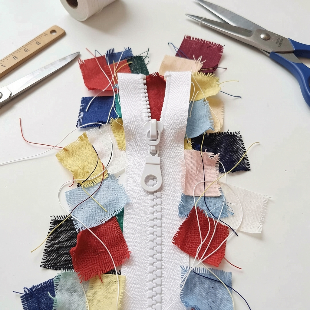 28 cm Kalın Dişli Kemik Fermuar T6 Açık Uçlu - Separe  ZPHSN0028T6