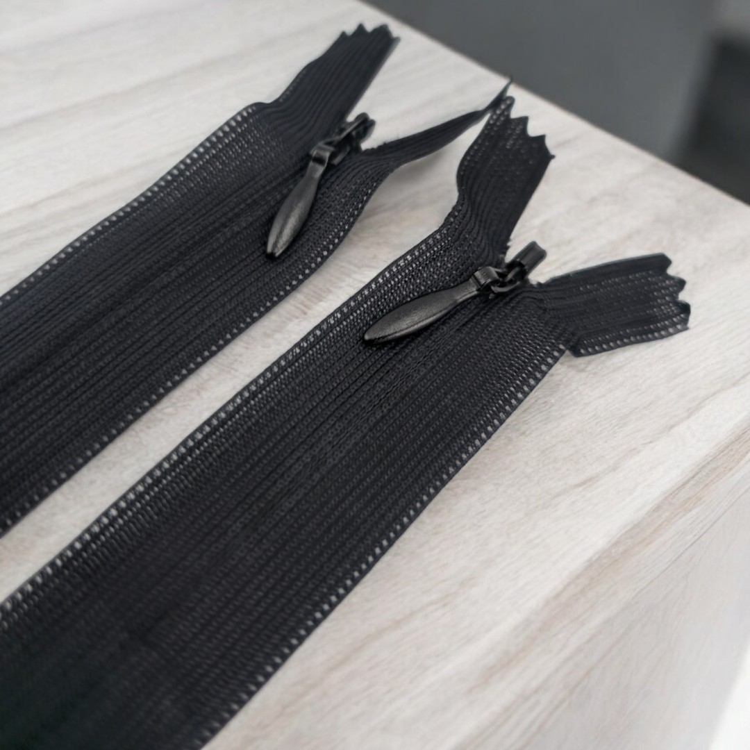 Concealed Zipper 30 / 0,32 yrd cm Skirt and Dress Zipper Black Closed End ZPHSN0030TUL