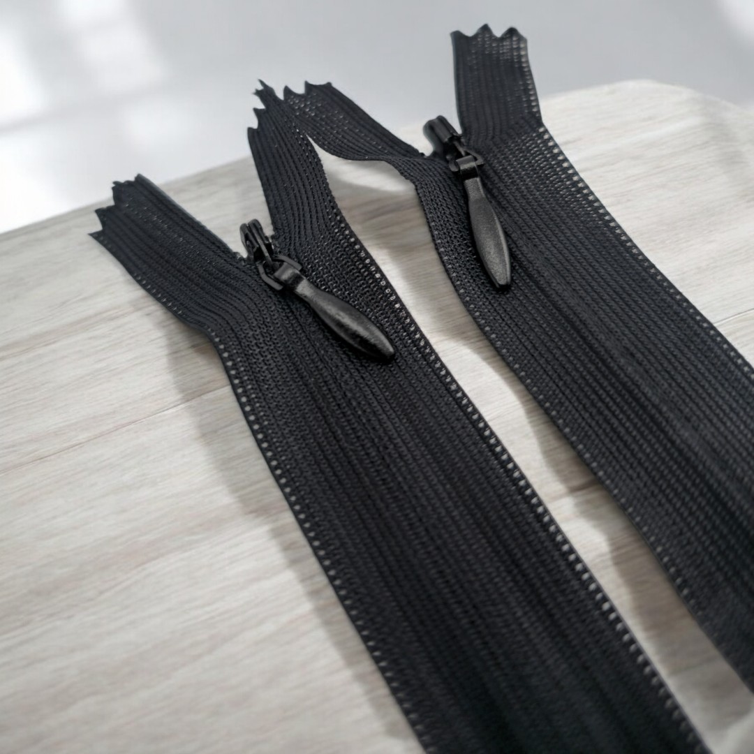 Concealed Zipper 30 / 0,32 yrd cm Skirt and Dress Zipper Black Closed End ZPHSN0030TUL