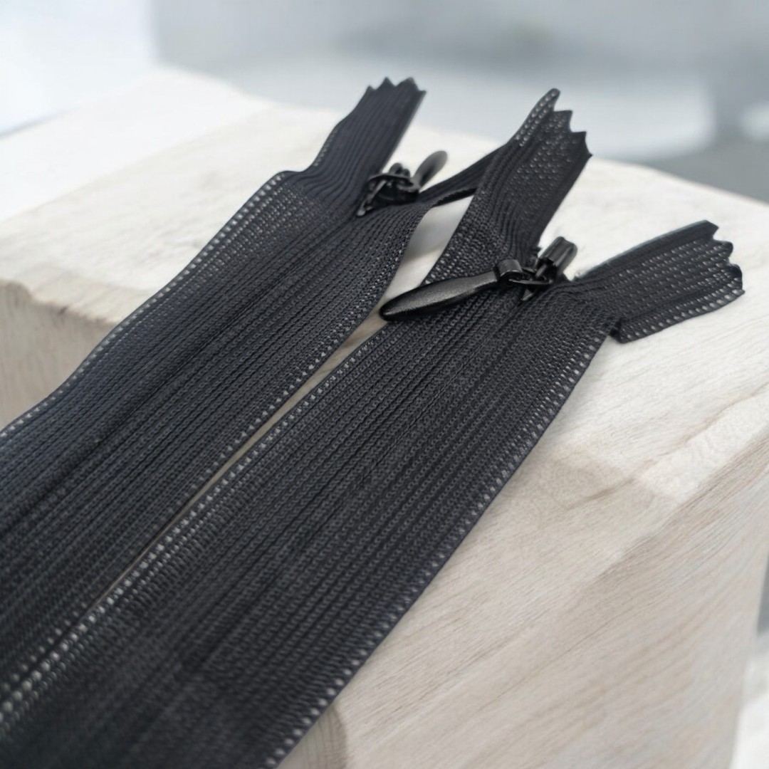 Concealed Zipper 30 / 0,32 yrd cm Skirt and Dress Zipper Black Closed End ZPHSN0030TUL