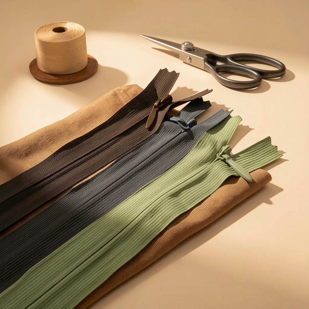 Hidden Zipper 35 cm Tulle Dress and Skirt Zipper ZPHSN0035TUL