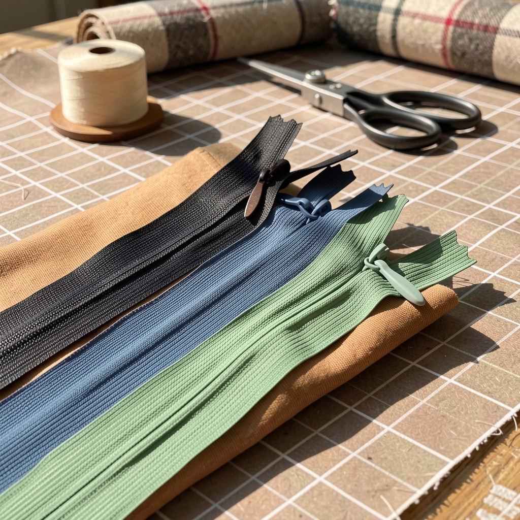 Hidden Zipper 35 cm Tulle Dress and Skirt Zipper ZPHSN0035TUL