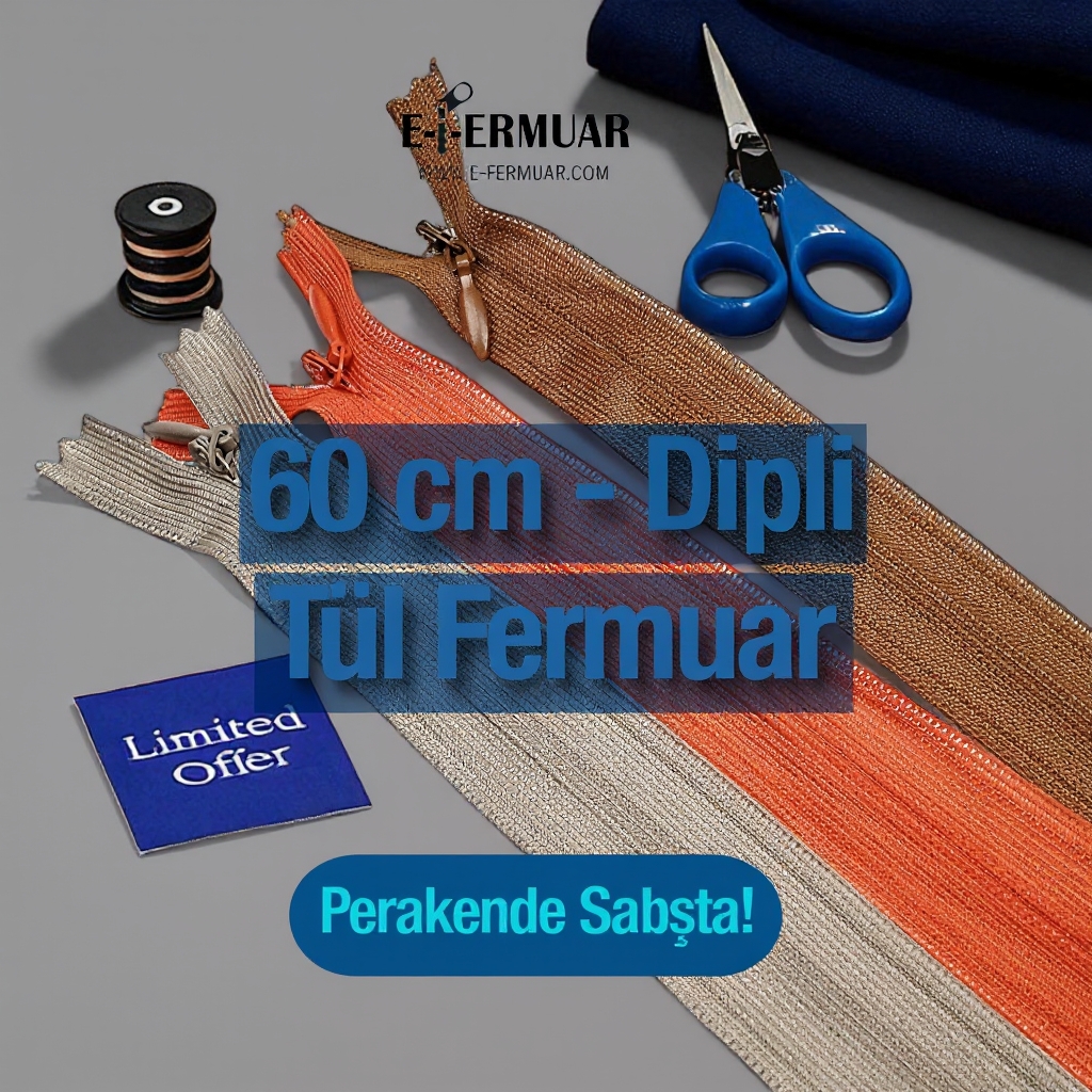 Hidden Zipper 60 cm Tulle Dress and Skirt Zipper ZPHSN0060TUL