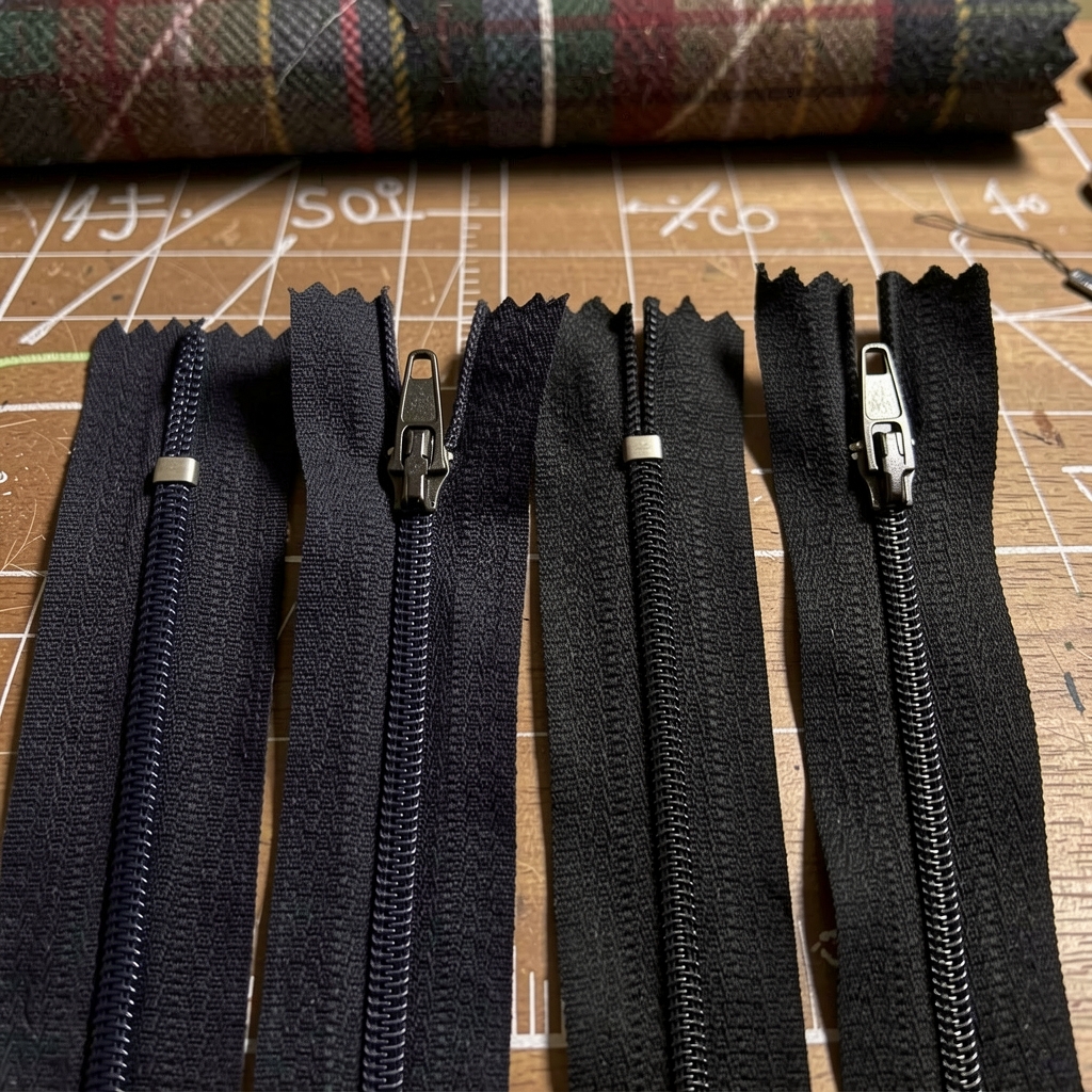 Naylon Cep Fermuarı 12 cm  Dipli -  NC0012T5