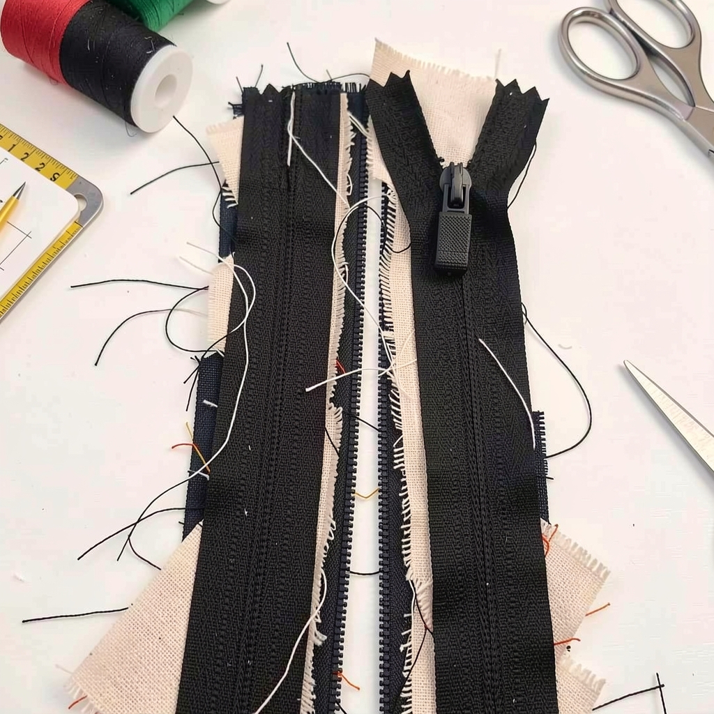 Özel Elcikli 18 Cm Naylon Cep Fermuarı  Dipli -  NC0018T3Ö