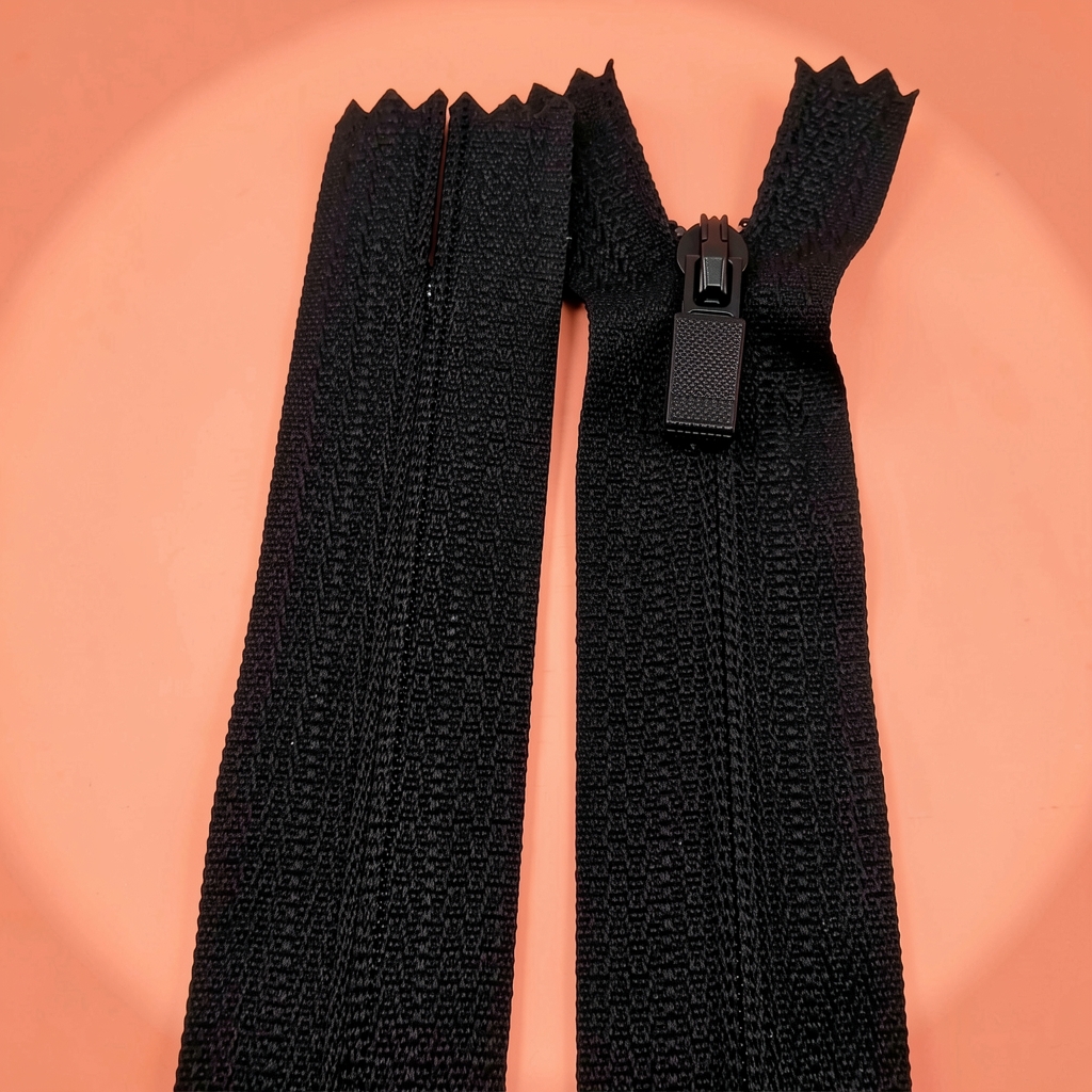 Özel Elcikli 18 Cm Naylon Cep Fermuarı  Dipli -  NC0018T3Ö