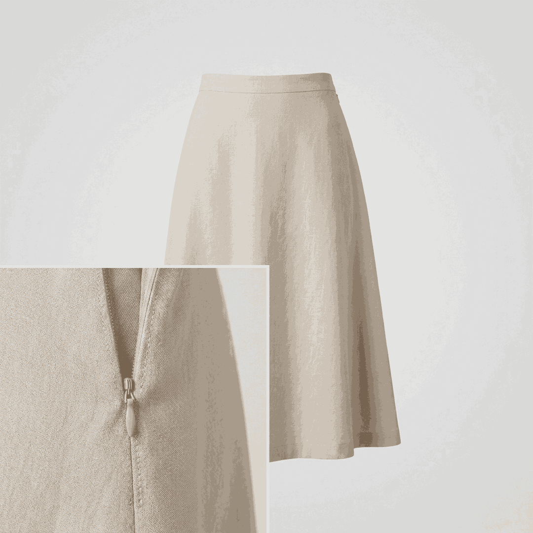 18 cm Tül Gizli Fermuar | Zarif Elbise ve Etek Dikimleri İçin | NC0018TUL