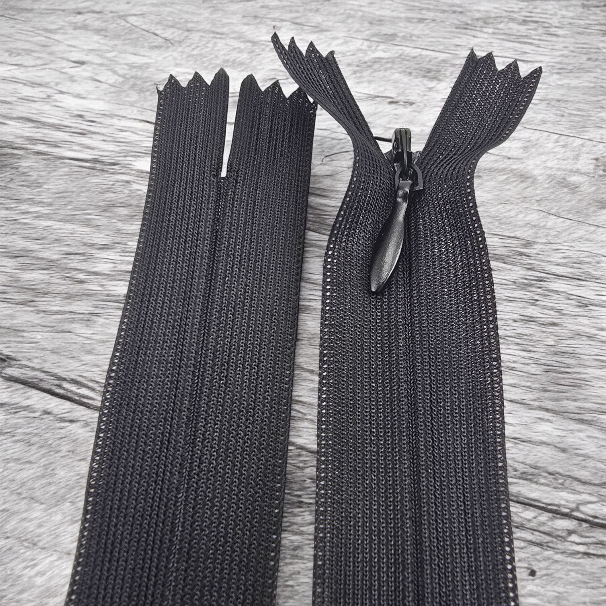 Tül Fermuar 18 cm Dipli -  NC0018TUL