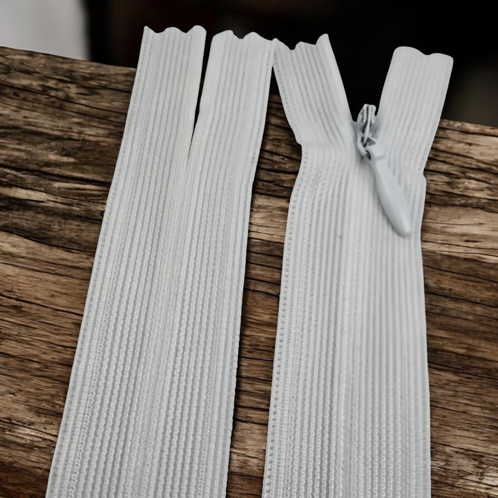 Tül Fermuar 35 cm Dipli -  NC0035TUL