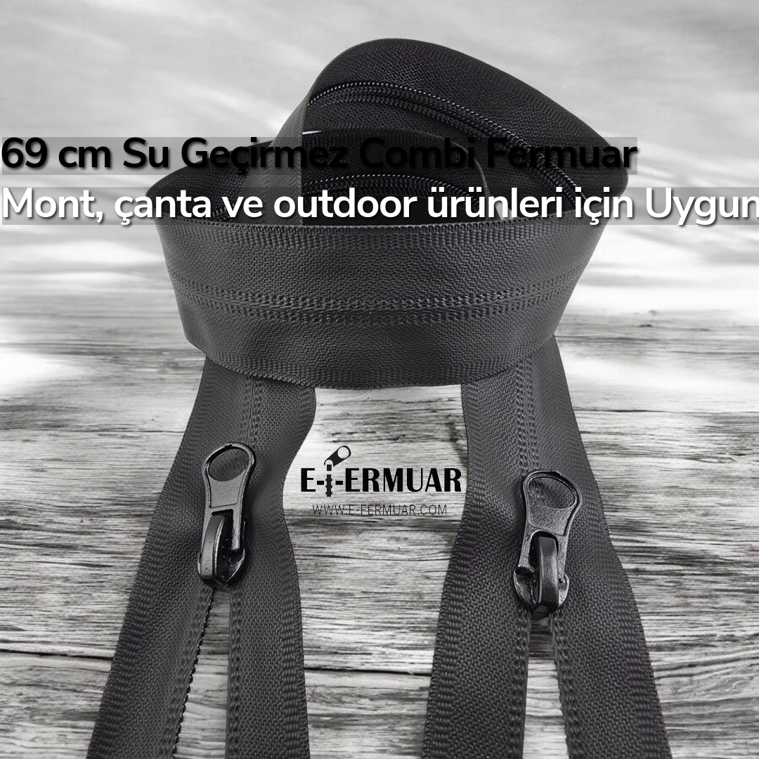Su Geçirmez Fermuar 69 cm Tpu  NC0069SG