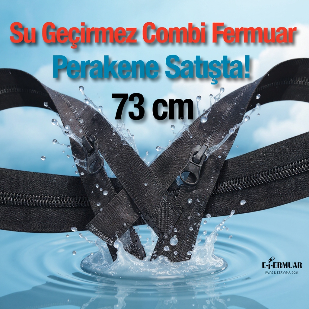 Su Geçirmez Fermuar 73 cm Tpu NC0073SG