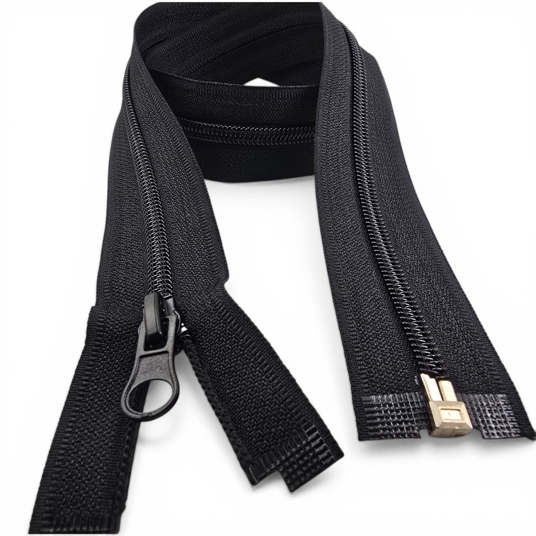 65 cm Type 10 Nylon Jacket Zipper with Open-Ended Separator – Durable and Practical to Use