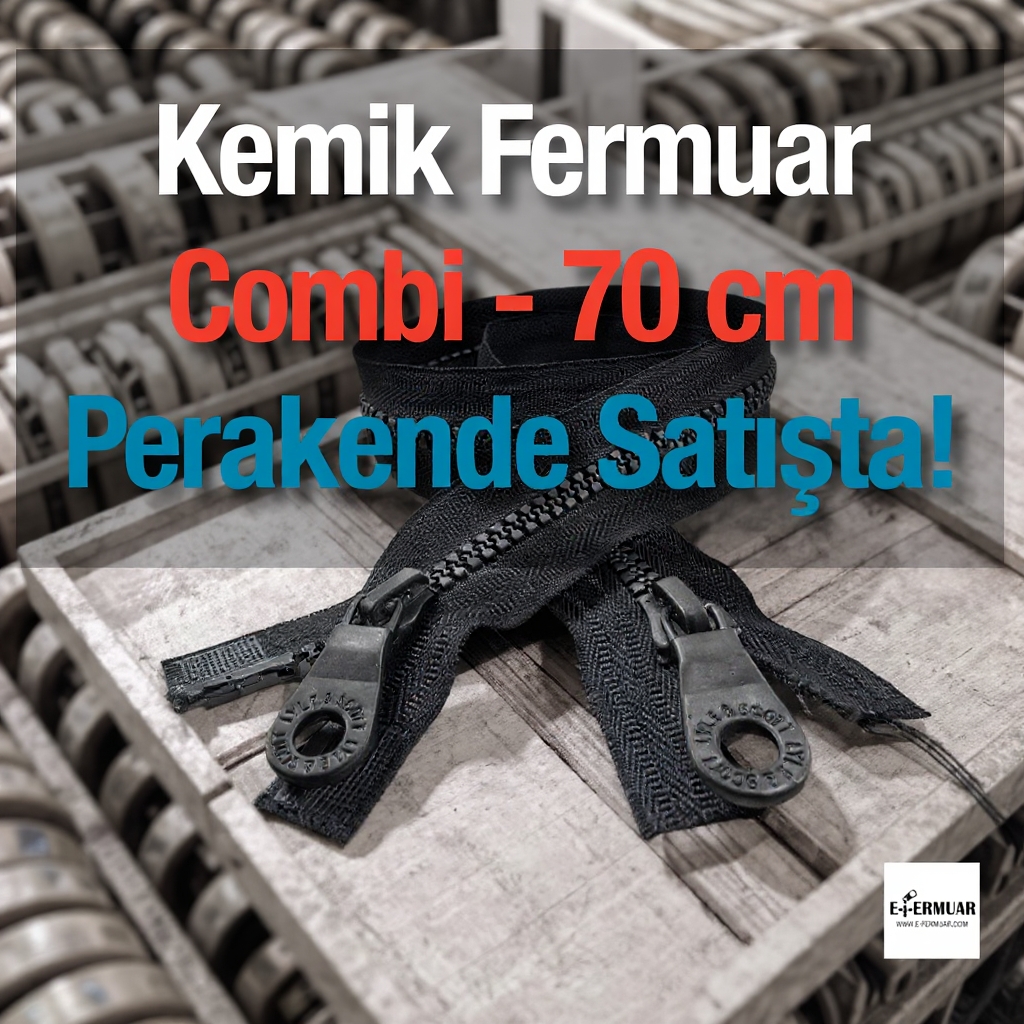 Kemik Combi 70 Cm Mont Fermuarı -  PR0070t6C