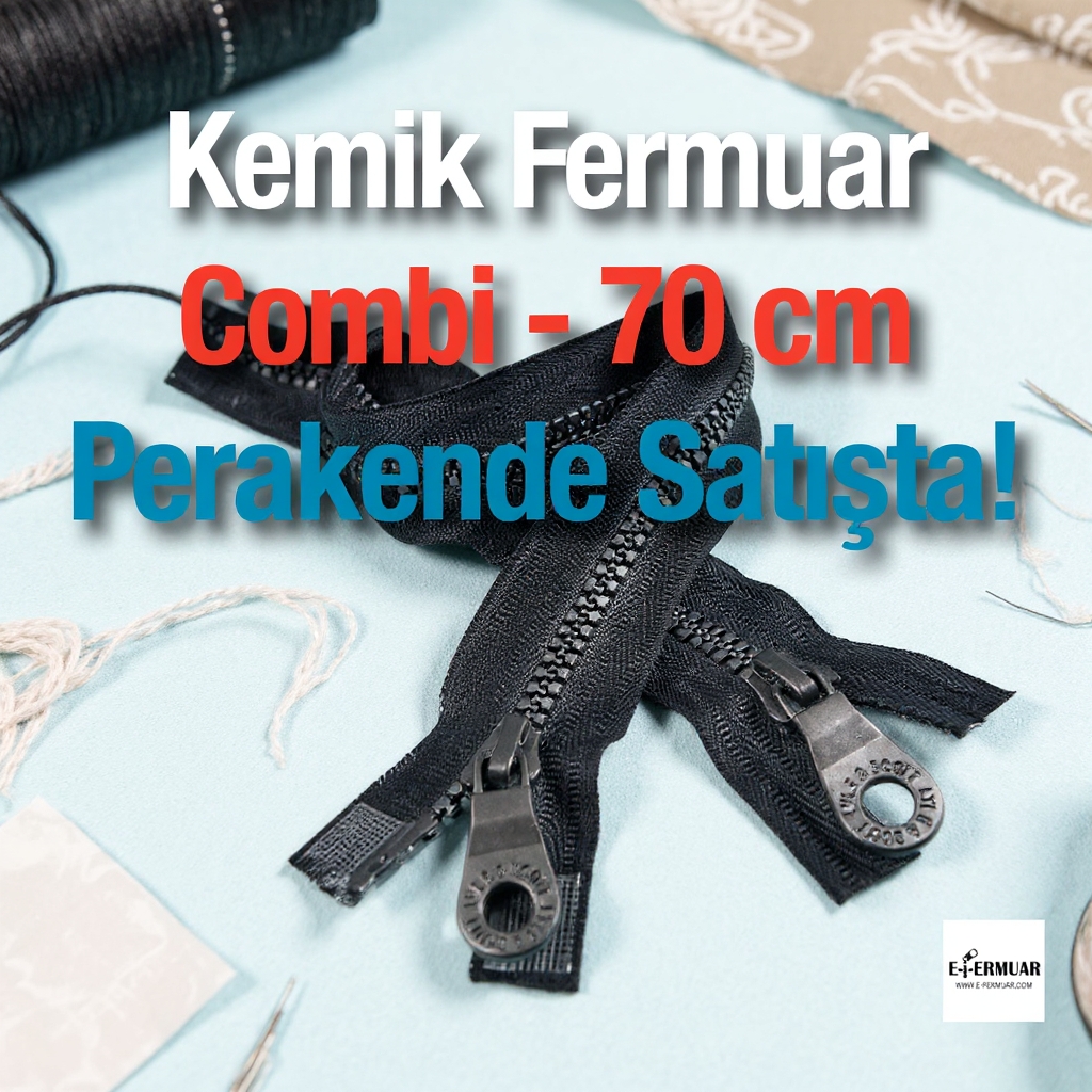 Kemik Combi 70 Cm Mont Fermuarı -  PR0070t6C