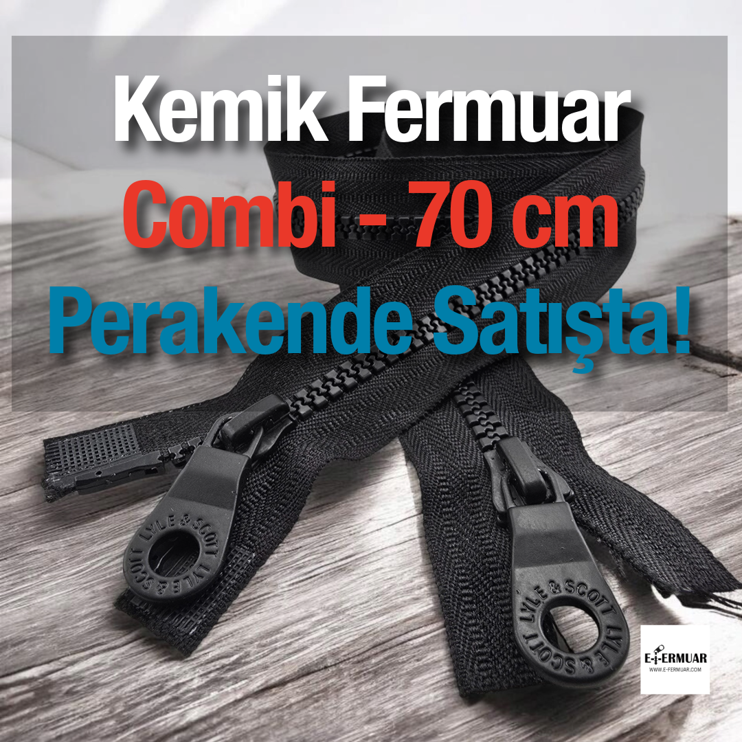 Kemik Combi 70 Cm Mont Fermuarı -  PR0070t6C