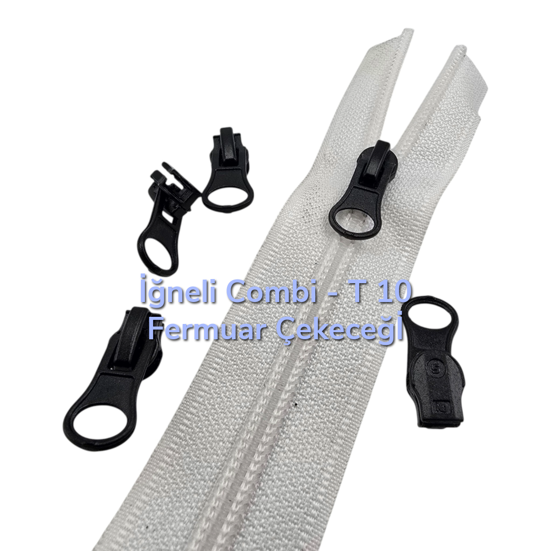Fermuar Çekeceği İğneli Combi T 10 - KRSCT10