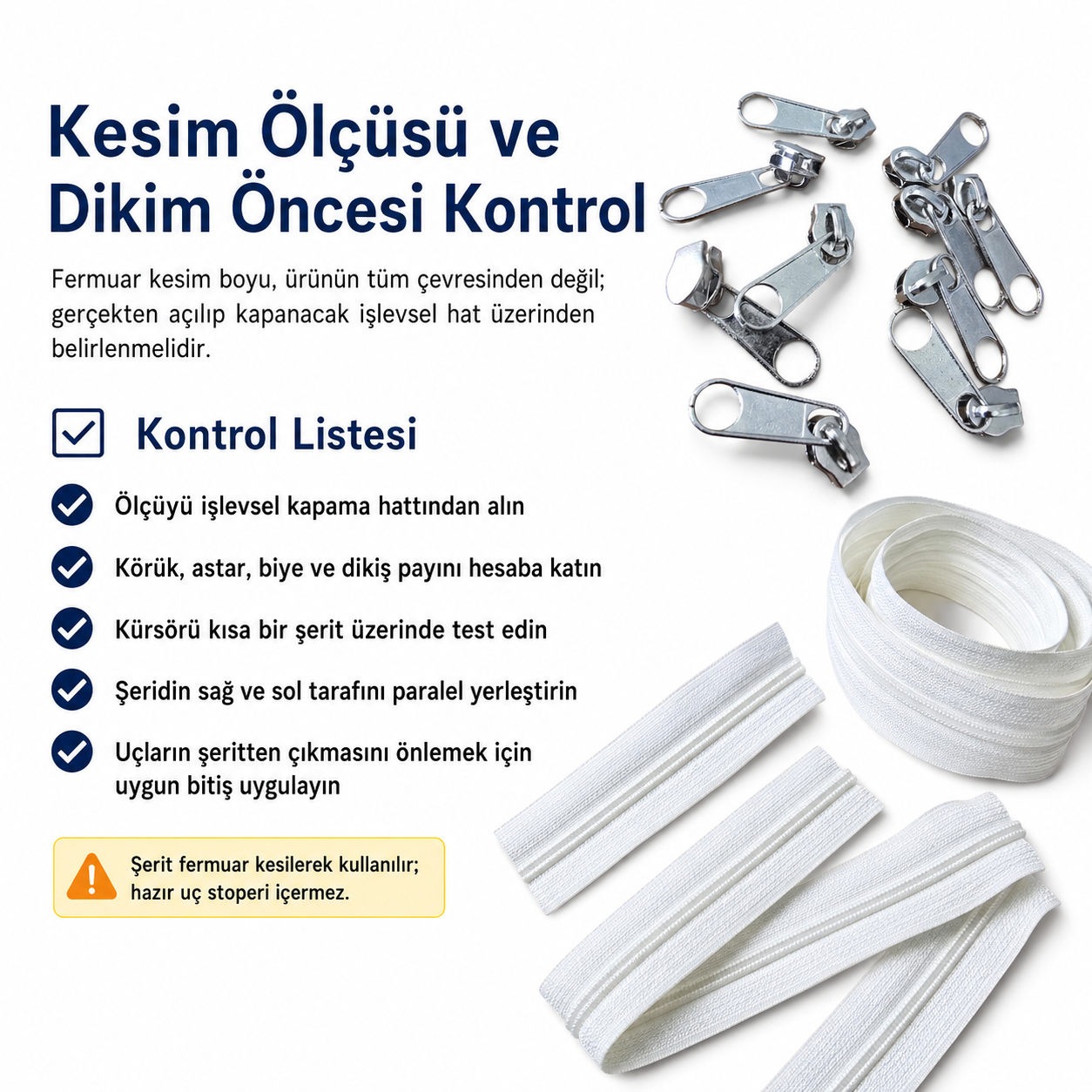 Tip 10 Naylon Şerit Fermuar Üretim Seti – 100 Metre + 50 Tek Elcikli Kürsör ST-T10T-NAYLON-100M50C