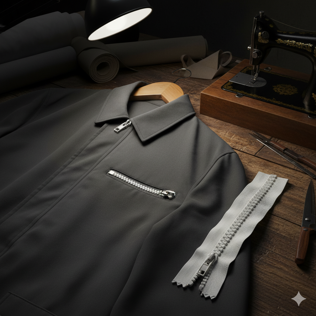 14 cm T5 Kemik Fermuar Kapalı Uçlu ZPK0014T5