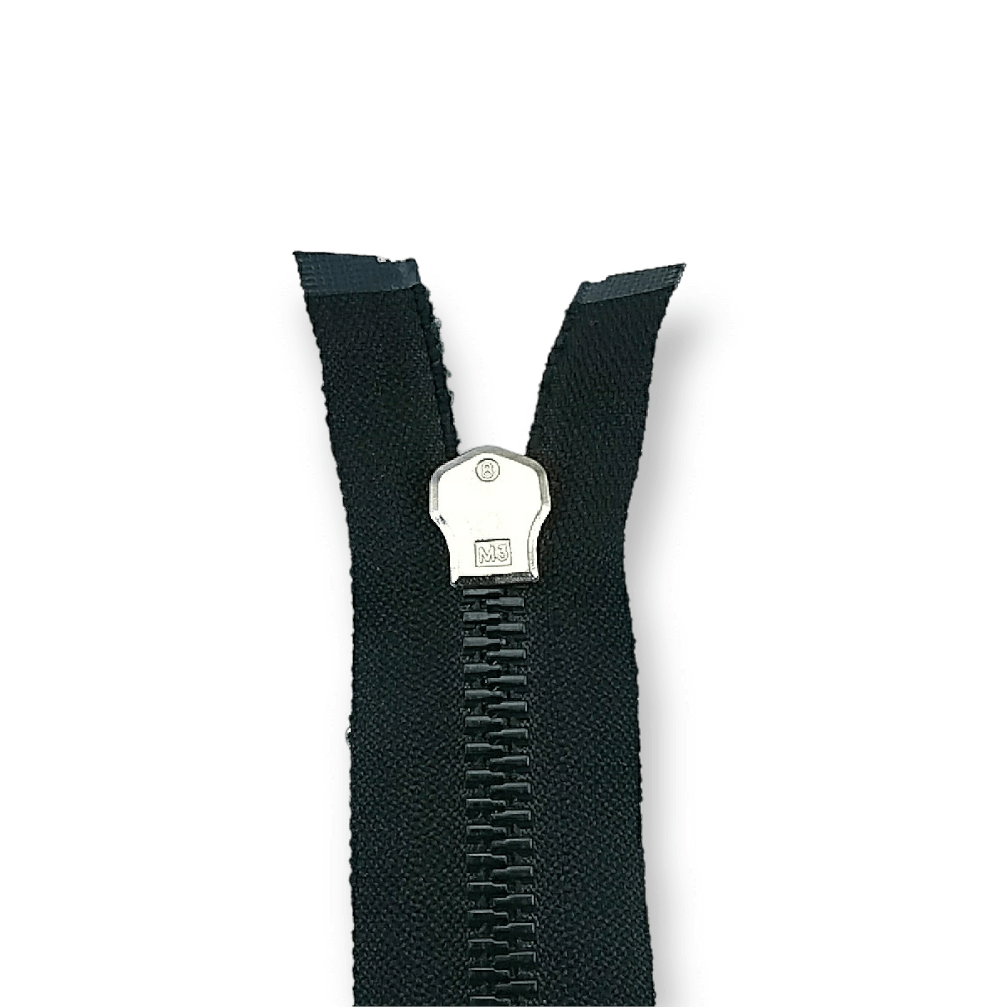 Kemik Fermuar 14 cm T9 Metal Diş Görünümlü Kapalı Uçlu - Dipli ZPK0014T9MG