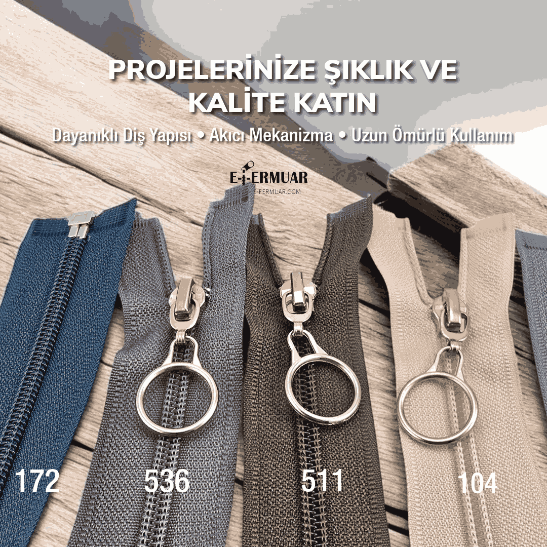 47 cm T10 Open-Ended Nylon Zipper – Separate Model for Jackets, Coats and Outerwear - ZPHSN0047T10