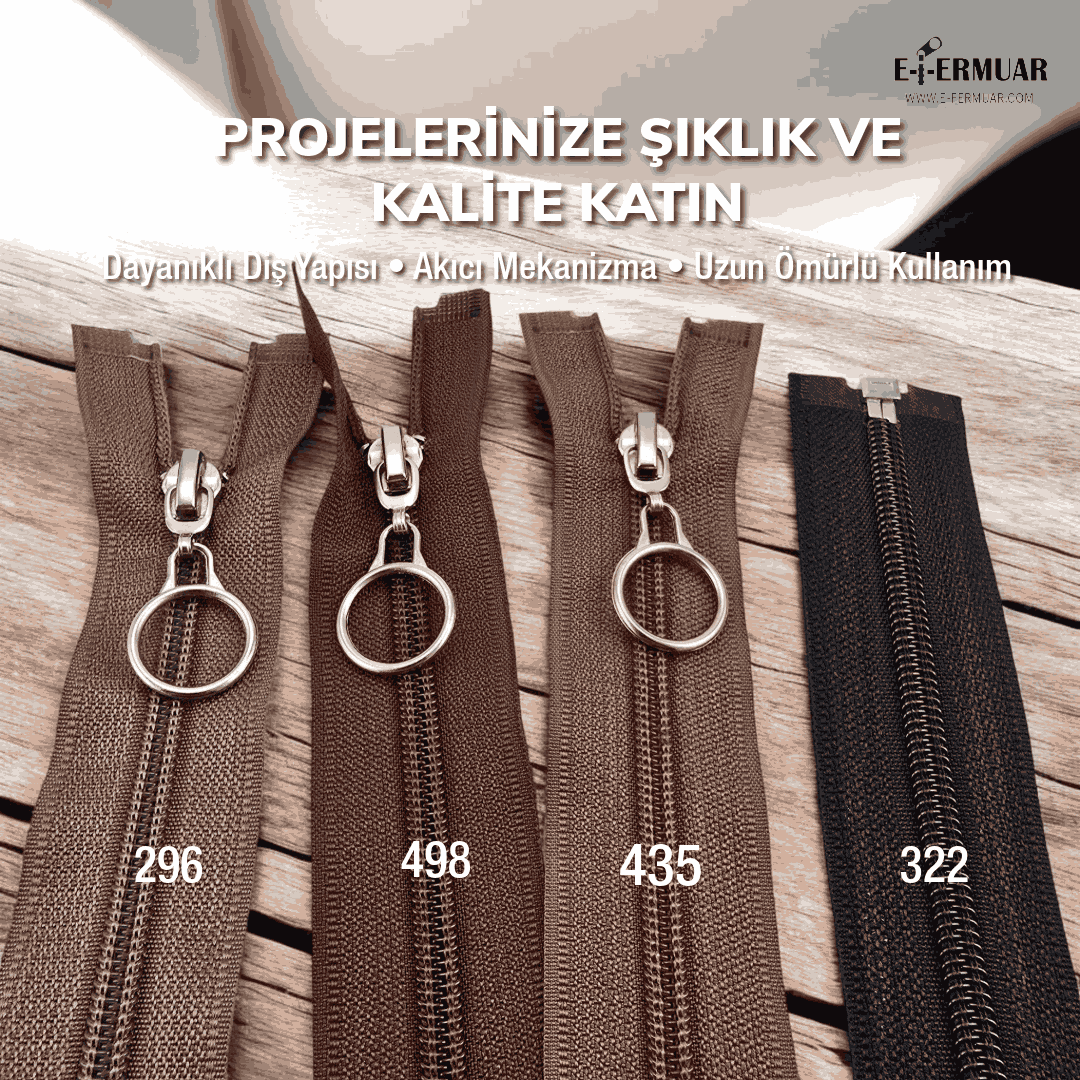 47 cm T10 Open-Ended Nylon Zipper – Separate Model for Jackets, Coats and Outerwear - ZPHSN0047T10